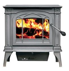 25 1/2" w x 33 1/4" h x 27" d Stoves & Inserts 1150P Wood Gourmet Cookstove