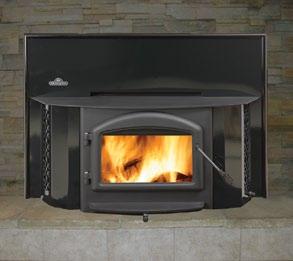 Inserts 1402 70,000 BTU s Complete with standard flashing/ surround and trim to cover fireplace