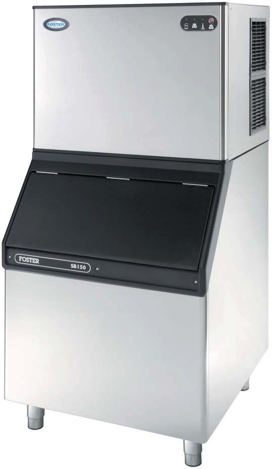 requirements for larger businesses High output and storage capacity with 3 models offering 130kg,