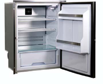 CRUISE Stainless Steel Refrigerators CRUISE Stainless Steel 130 DRINK, 195, 200 CRUISE 130 DRINK Stainless Steel The CR 130 DRINK Stainless Steel is the stainless steel design version of the CR 130