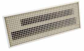 FAN ASSISTED HEATERS RH Recessed Fan Assisted Heaters Providing warm inviting commercial premises Choice of mounting positions (ceiling or wall) allows free use of floor and wall space, often an