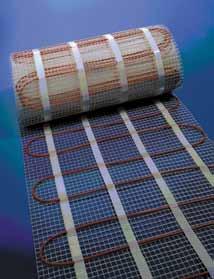 UNDERFLOOR HEATING Cable Specification EHM Heating Mats An economic method of heating a room and providing a luxurious warm floor Manufactured to highest quality for complete peace of mind and backed