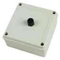 Sensors For use with Hard Case Thermostats with Suffix R HC-S1 Standard Sensor Standard black sensor, ideal for use with a radiant heating system, mounted onto a small white terminal enclosure.