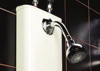 team players HORNE TSV1 SHOWER PANEL WITH TEMPERATURE CONTROL, TIMED FLOW CONTROL AND VANDAL RESISTANT SHOWER HEAD.