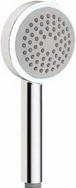 plated Strict  massage function Chrome plated 23 Strict minimalistic design - consequent lines - timeless Ø 95 mm