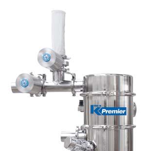 The gentle use of vacuum in either dilute or dense phase ensures that the powder or granulate remains within the process, as opposed to leaks or losses that are often results of positive pressure