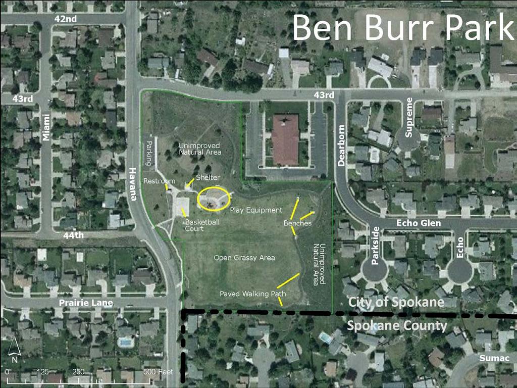 Figure 7 - Ben Burr Park Existing