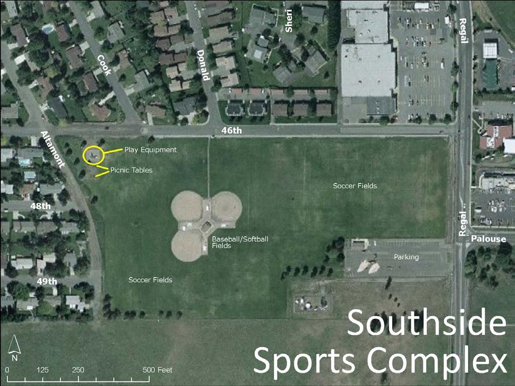 Figure 19 - Southside Sports Complex Existing Features