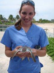 Dr. Sanders is a Certified Aquatic Veterinarian through the World Aquatic Veterinary Medical Association, and a member of the American Association of Fish Veterinarians, the International Association
