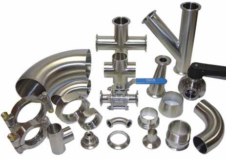 Service Applications Hygienic Stainless Steel Pumps, Valve Actuators, Gauges, Filters &