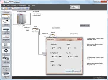 VRF Accessories - Selection Software Save Model Selection Project, Output