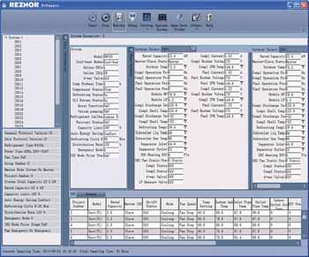 VRF Controls - Debugging Software Intelligent Debugging Software V5 offers intelligent debugging software to the end-user to assist in commissioning the system.
