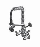Pre Rinse Wall Riser Assembly With Pot Filler FWS101 (1075) () max.