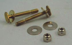 COMPLETE WITH 2 BRASS BOLTS, 2 ACORN NUTS AND 2 WASHERS PART #:18-213