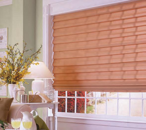Caslan Roman Shades Where design is of the utmost importance, the Caslan Roman Shade collection provides the finishing touch on any room.