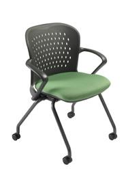 The versatility of this extremely comfortable chair is ideal for meeting,training rooms, touch down areas or long days