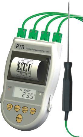 available, with or without a probe (probe Ø3.3 x 50 mm). Each logger is supplied with a 2 Mts USB lead and ThermaData software.