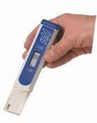 in The 8100 ph and temperature meter features an easy to read, LCD display and is supplied as a kit which includes a 8100 ph meter, general purpose combination glass electrode, temperature probe, 4.