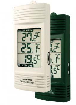 This fridge freezer thermometer has an ABS housing measuring 130 x 53mm.