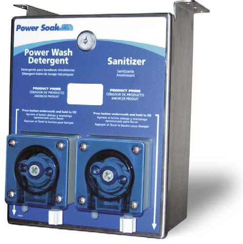 Power Soak Options Various, standard Sheet Pan Racks are available for wash tanks that are 36 or longer.