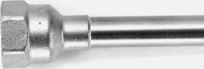 Male thread is 1/2" NPT for 1/2" tube and 3/8" tube.