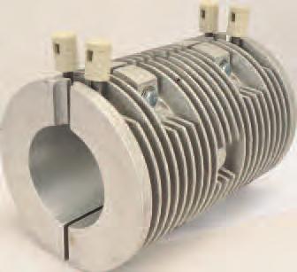 As a standard, Finned Cast-In Band Heaters are manufactured in aluminum alloys because this material provides very good thermal conductive properties.