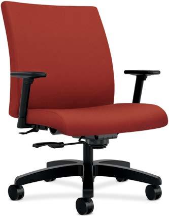 work/task Ignition $498 $946 SEATING Generously scaled for users of all sizes Comfort can be customized by selecting various arm and control options.