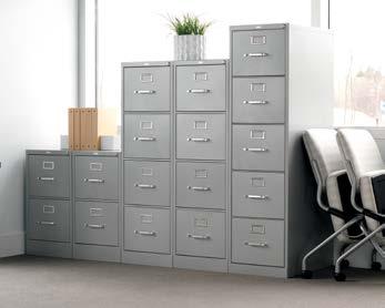 High drawer sides hold hanging file folders without use of hangrails. (Above): $2,709 List Price.