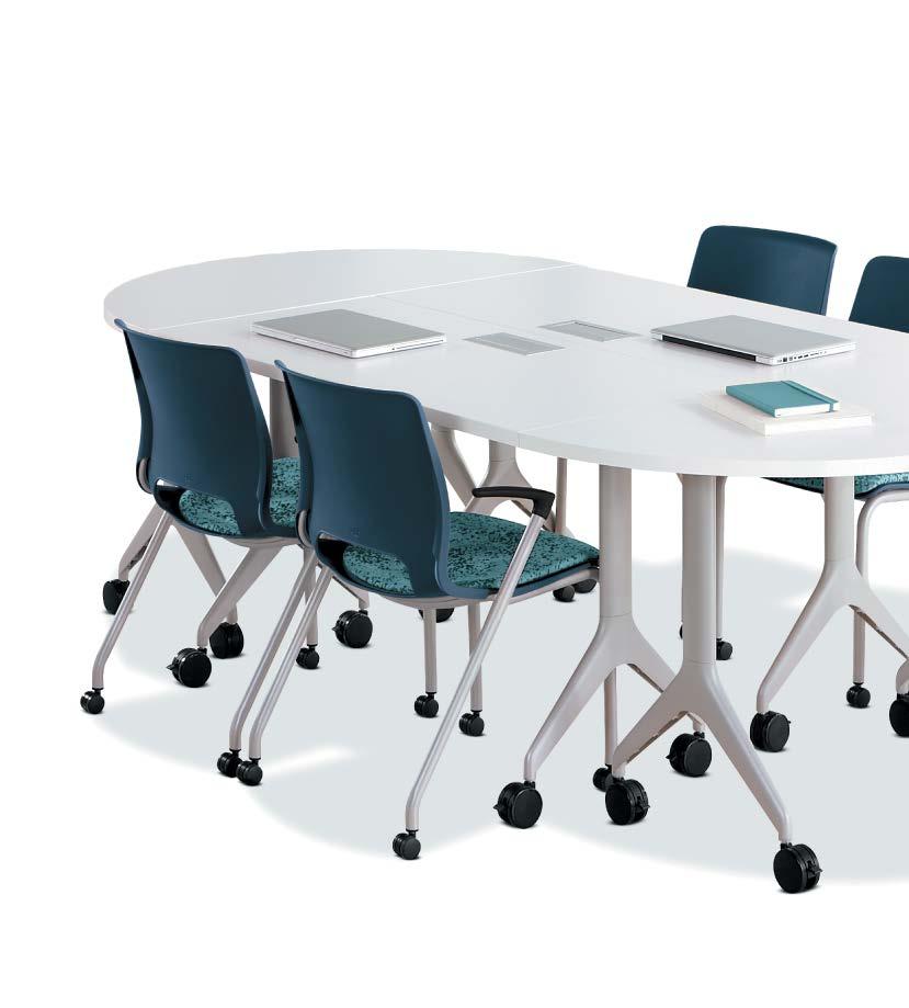 POWERED Options include tabletop access to power and data.