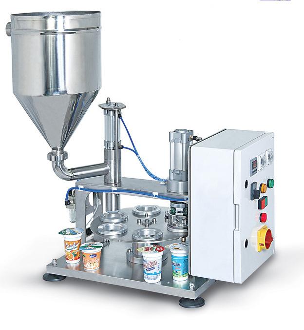 Cup Filling and Sealing Machines These machines are used for filling and