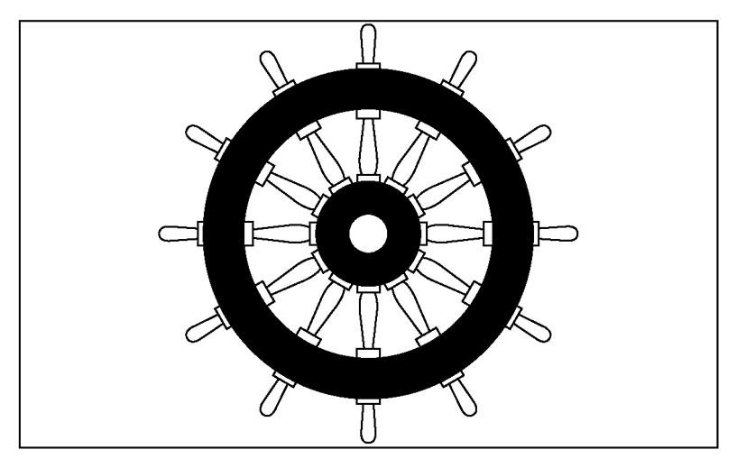 The Wheel Mark CONFORMITY MARK Affixed to products in compliance with the MED 1121/12