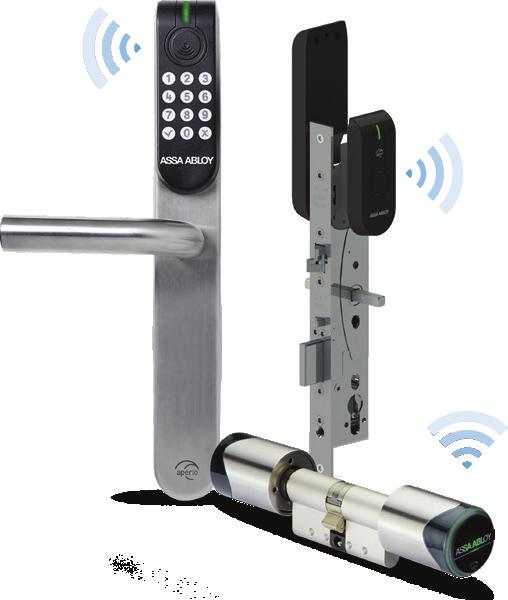 Forget about keys Connect more doors to your access control system and solve the lost key issue by using smart cards.
