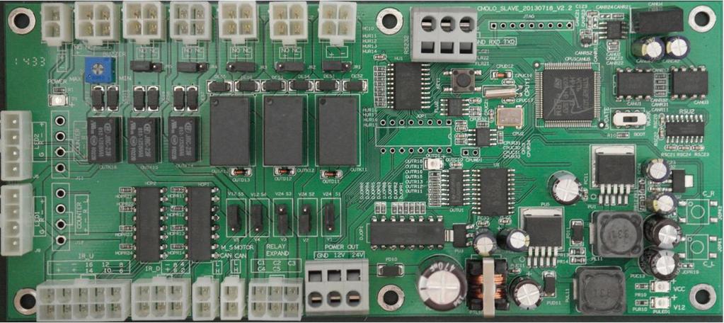 the motor control board is shown as Figure A3.