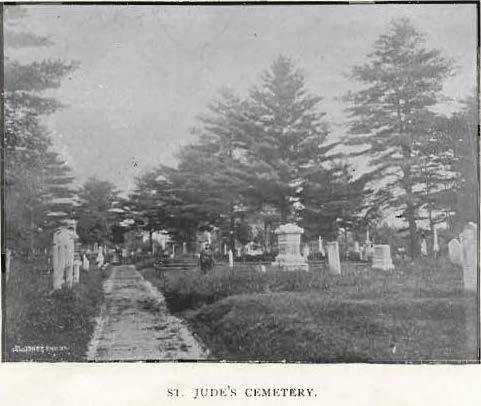 Figure 3: St. Jude s Cemetery in 1897 (Source: Beautiful Oakville. (Oakville: J.E. Commins, 1897). Accessed online, October 2015, at http://www.oakvillehistory.