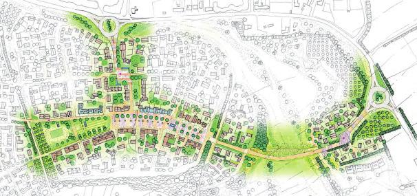 reserved matters stage Figure 7: Landscape Parameter Plan Landscape The Proposed Development will retain as many of the structural landscape features of the existing Site as possible including mature