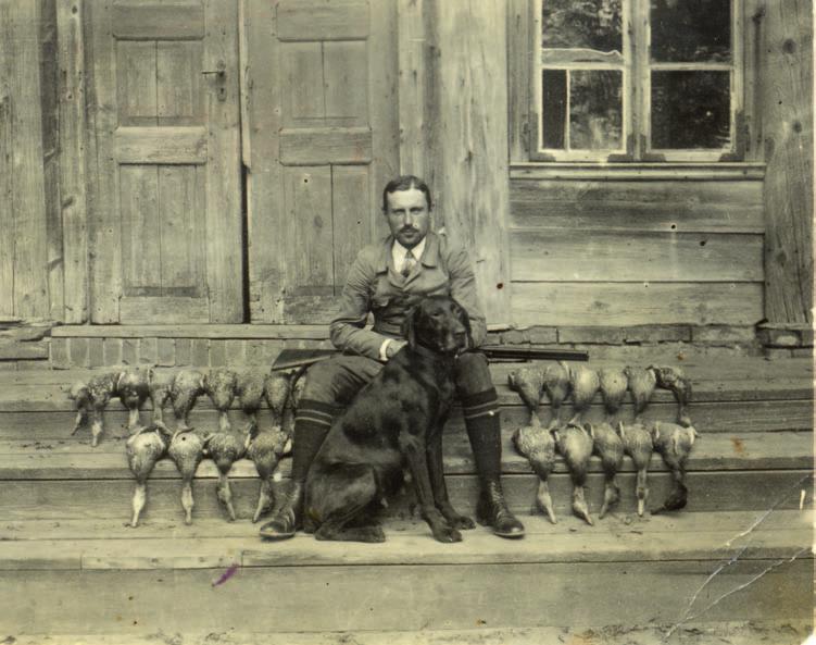 Atmintis Stasys Pūtvis po ančių medžioklės. Šilo Pavėžupis. Apie 1932 m. Jis buvo aistringas medžiotojas, turėjo gerų išdresiruotų medžioklinių šunų. Su Tadu Ivanausku bendraudavo.