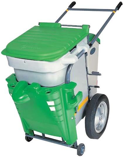Space Liner Space Liner orderly barrow can be used for litter collection and segregation of waste