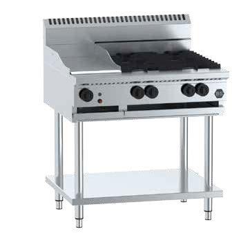 B+S European Range Standard & Combination Boiling Tops The B+S Black series standard and combination Boiling Tops are manufactured on a solid stainless steel frame, which are built to last.