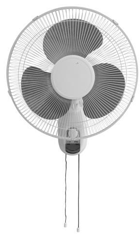 Instruction Manual 40cm Wall Fan With Pull Cord