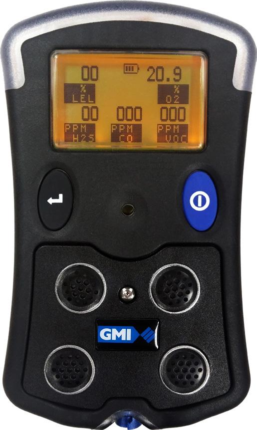 3M GMI PS200 Up to Four Gas Personal Monitor Auto Bump and Calibration Station (Accessory) Optional Internal Pump and Easy One Button Operation 80 Hour Run Time with Low Power Sensor PS200 provides