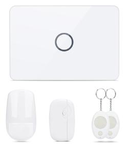 WiFi Alarm Panel Package DP10 pack IOS/Android app remote control & monitor Support GSM GPRS, 1* SIM card slot and WiFi 802.
