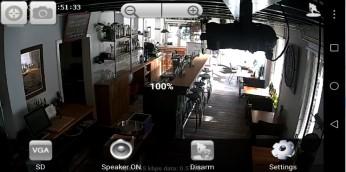 Smart Video Alarm System customers can view live video 24/7 day and night through APP remotely.