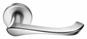 Complies with codes requiring lever to return to within 1/2" (13mm) of door face. 2. Not available with Inspire roseless trim. 3.