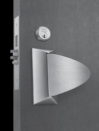 Push/Pull Overview Trim ML2000 Series HPSK The ML2000 Series mortise lock with push/pull paddle trim provides an aesthetically pleasing alternative to products with standard push/pull trim.