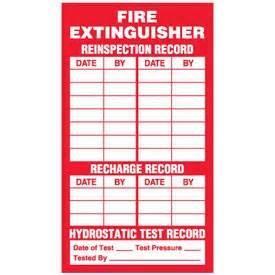 System Type Service Frequency Performed By Fire Extinguishers Inspection Monthly Maintenance
