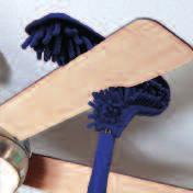 and dirt This duster click-locks onto Ettore's extension pole Lambswool Duster - Click Lock Feature Genuine lambswool Safe to clean furniture, wall covering and