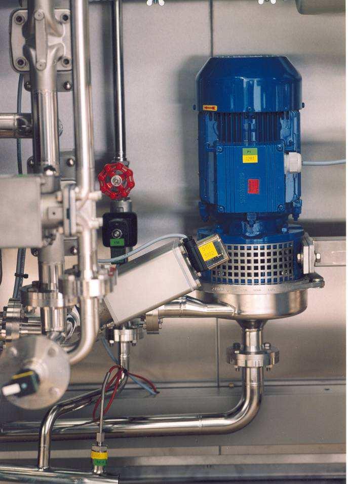 GMP Compliant Design Wash Pump Sterile pump (vertical installation) 3A2 sterile standard Pump casing with no dead