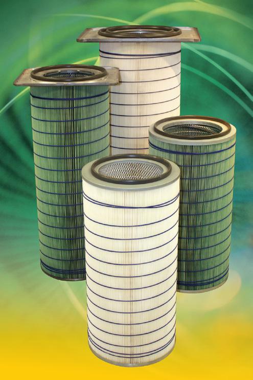 A filter pleat style designed to promote optimum airflow through the system is also recommended.