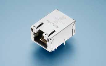 Integrated Connector Modules Technical Data Product Facts 10/100/1G BASE-T RJ45 Integrated Media Filter and isolation transformer Innovative Embedded Magnetic Technology Single Port Low Profile
