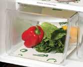 5" 075182044302 3 colours per pack FRIDGE BIN LINERS Extend the life of fruit and veggies and banish sticky,